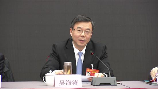 吴海涛 资料图 图源:长江云客户端