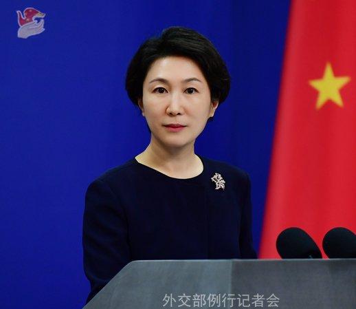 毛宁 资料图。图源:外交部网站