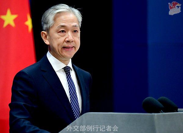汪文斌 资料图 图源:外交部网站