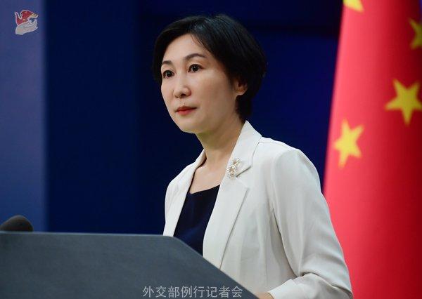 毛宁资料图。图源:外交部
