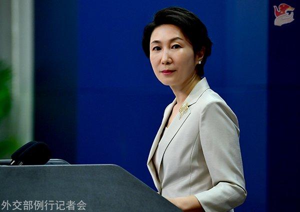 毛宁资料图。图源:外交部