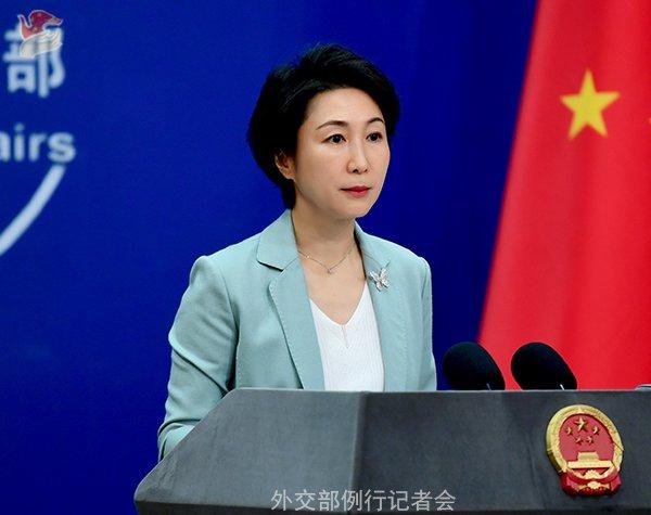 毛宁 资料图 图源:外交部网站