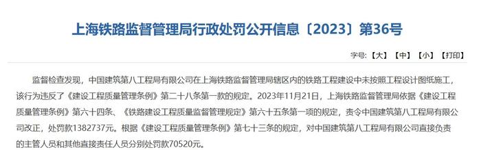 来源:国家铁路局网站